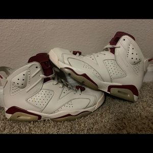 Jordan 6 maroon